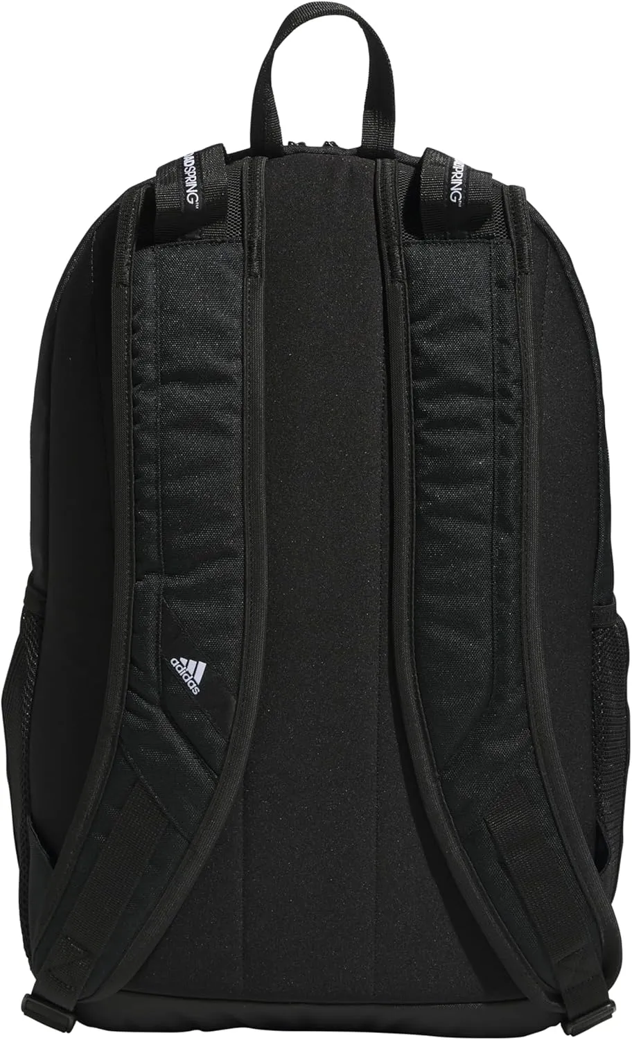 adidas Prime Backpack for Work, Travel Bag for Women and Men with Padded Compartment for Laptop, Black/White/2, One Size