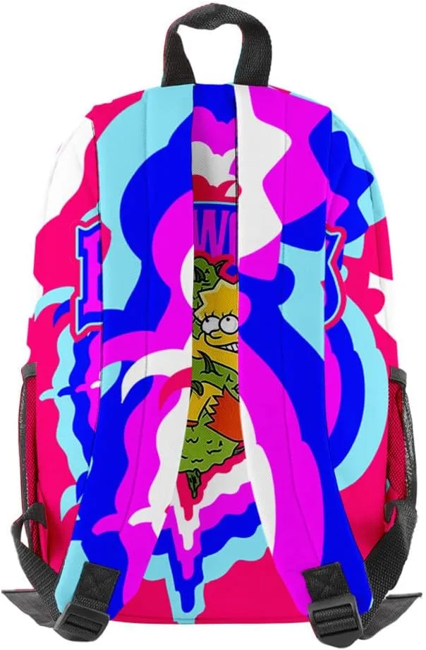 Anime Backpacks Casual Laptop Backpack Travel Bags for Men Women