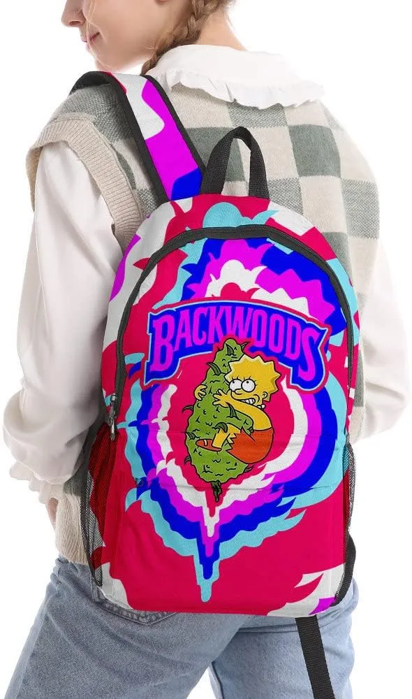 Anime Backpacks Casual Laptop Backpack Travel Bags for Men Women