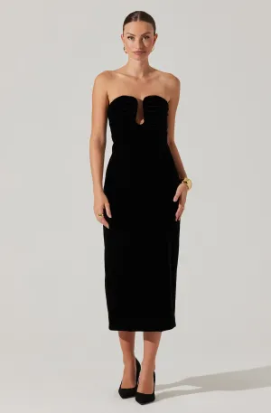 Arista Sweetheart Midi Dress