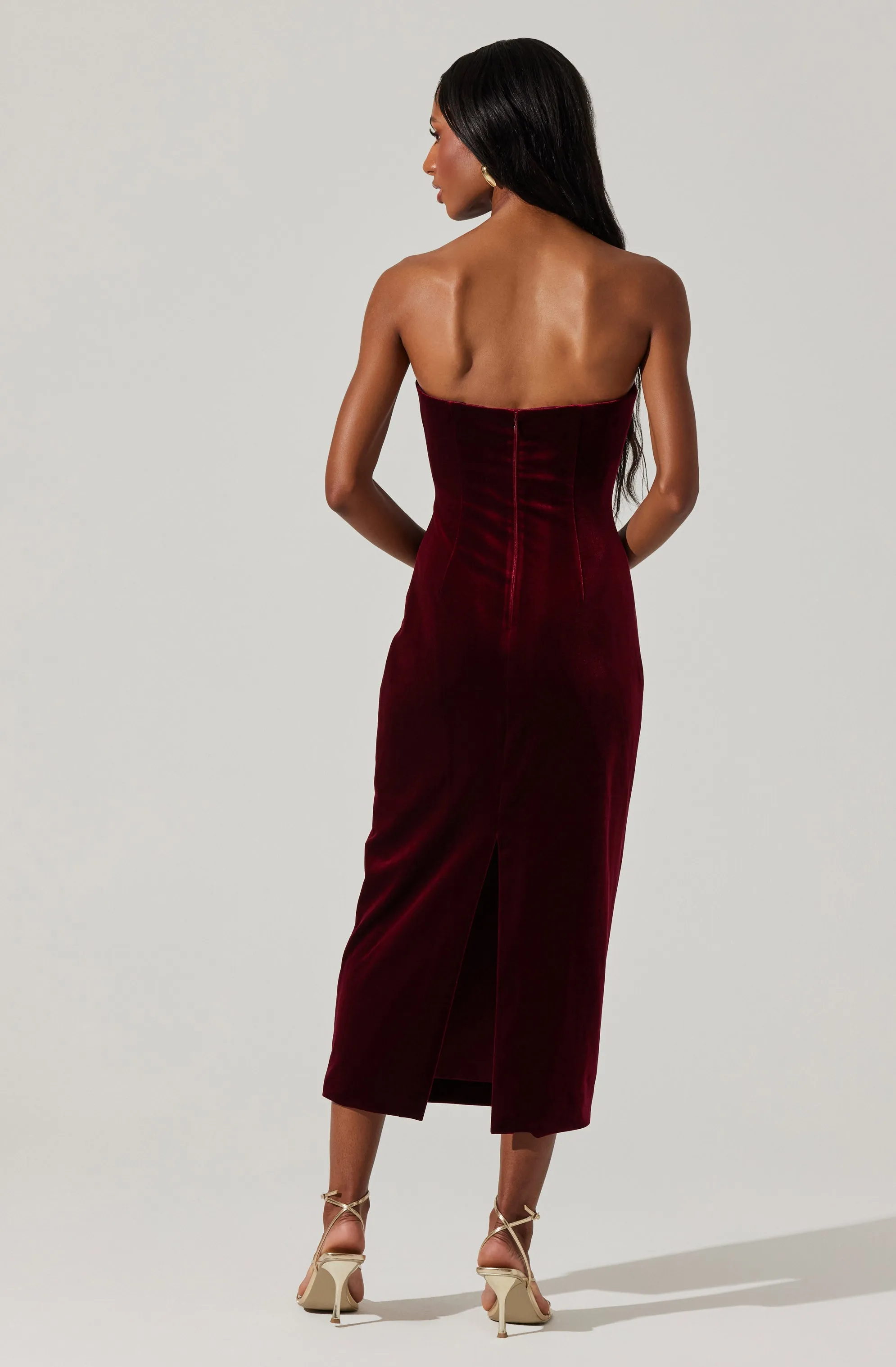 Arista Sweetheart Midi Dress