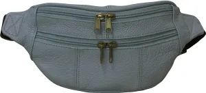 Assorted Leather Fanny Packs (Grey)