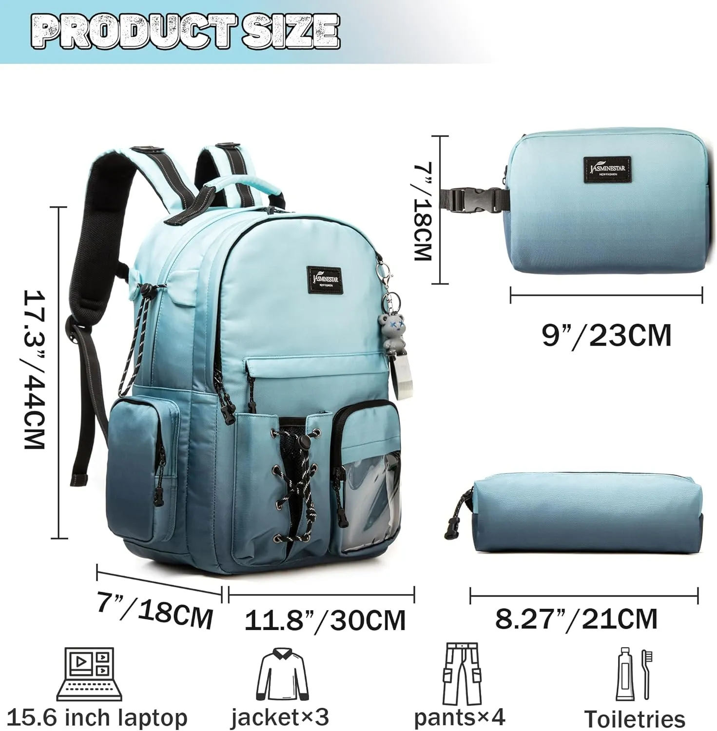 Backpack for Kids Backpack for School Teens Boys Girls Kids Backpacks with Lunch Box Travel Backpacks for Boys Middle High School Book Bags for Teen Girls