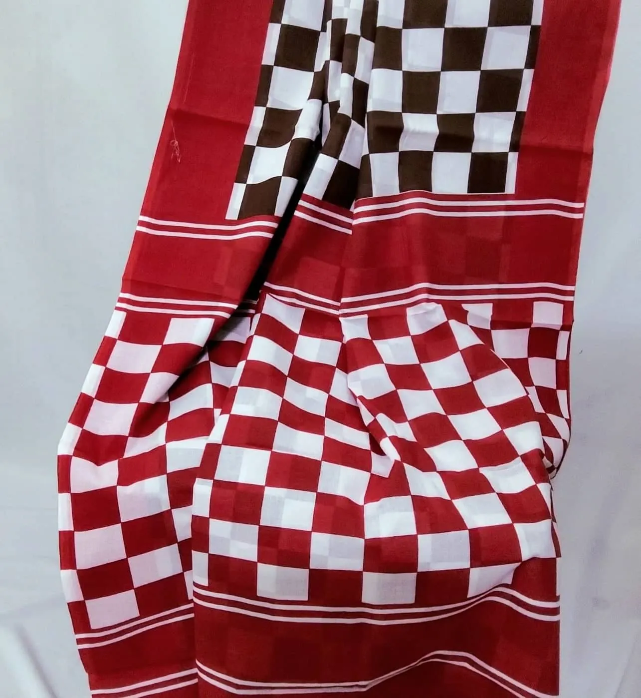 Bagru Printed Cotton Saree with Blouse