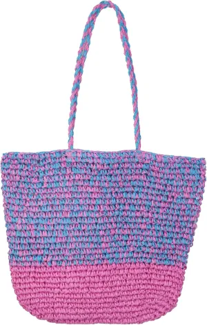 Beach Bag, Large Beach Bag for Women, Woven Straw Beach Tote Bag Waterproof, Weaving Swim Shopping Travel Bag