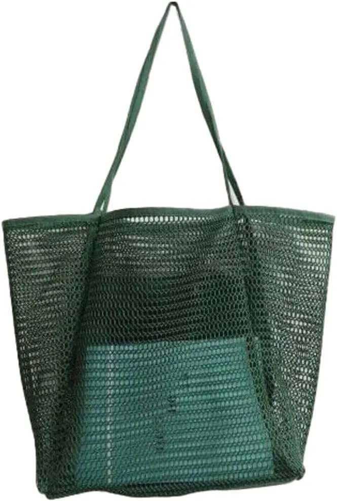 Beach Bags for Women Mesh Large Essentials Woven Vacation Purse Summer Totes Handbags accessories Gifts Shopping