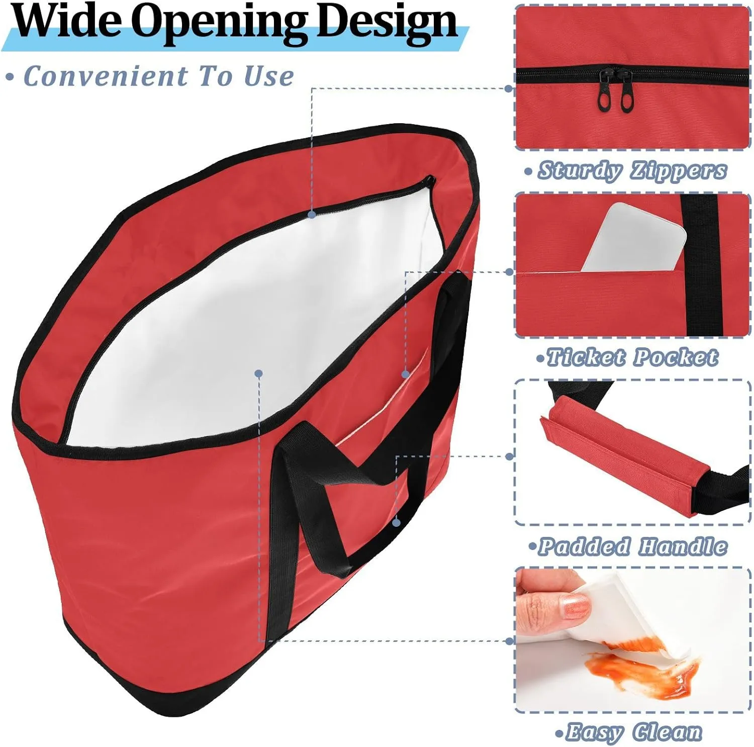 Blue Light Tote Bag for Women Reusable Grocery Bags Insulated Cooler Bag Totes Handbags Shopping Bags