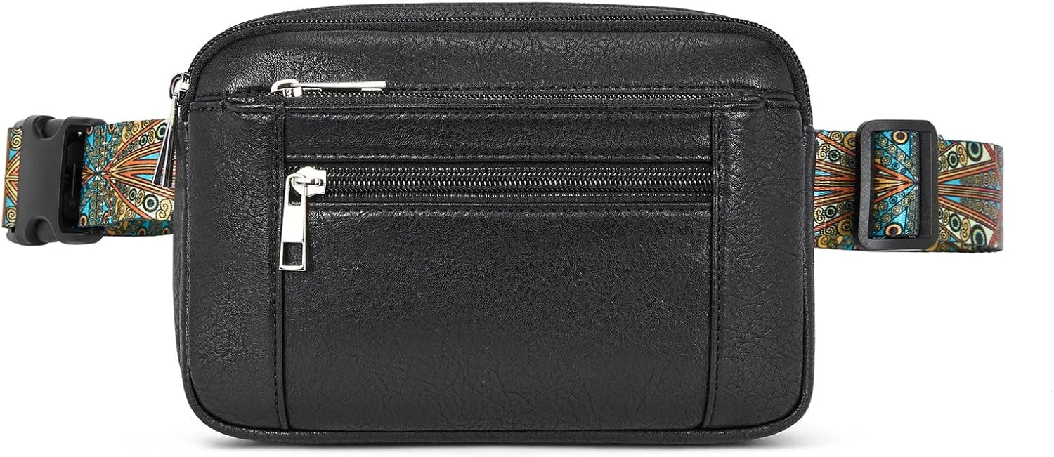 BOSTANTEN Fanny Packs for Women Cross Body Bag Fashionable Waist Bag