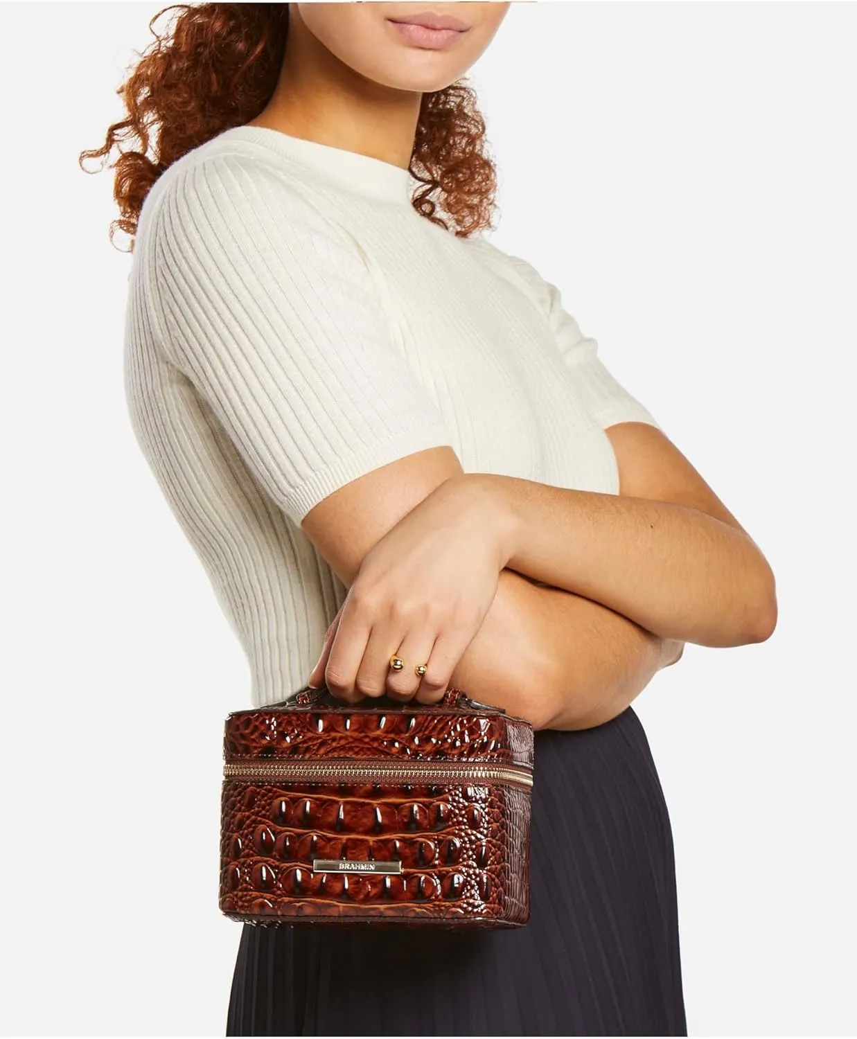 BRAHMIN Women's Small Charmaine Clutch, Sling Bag