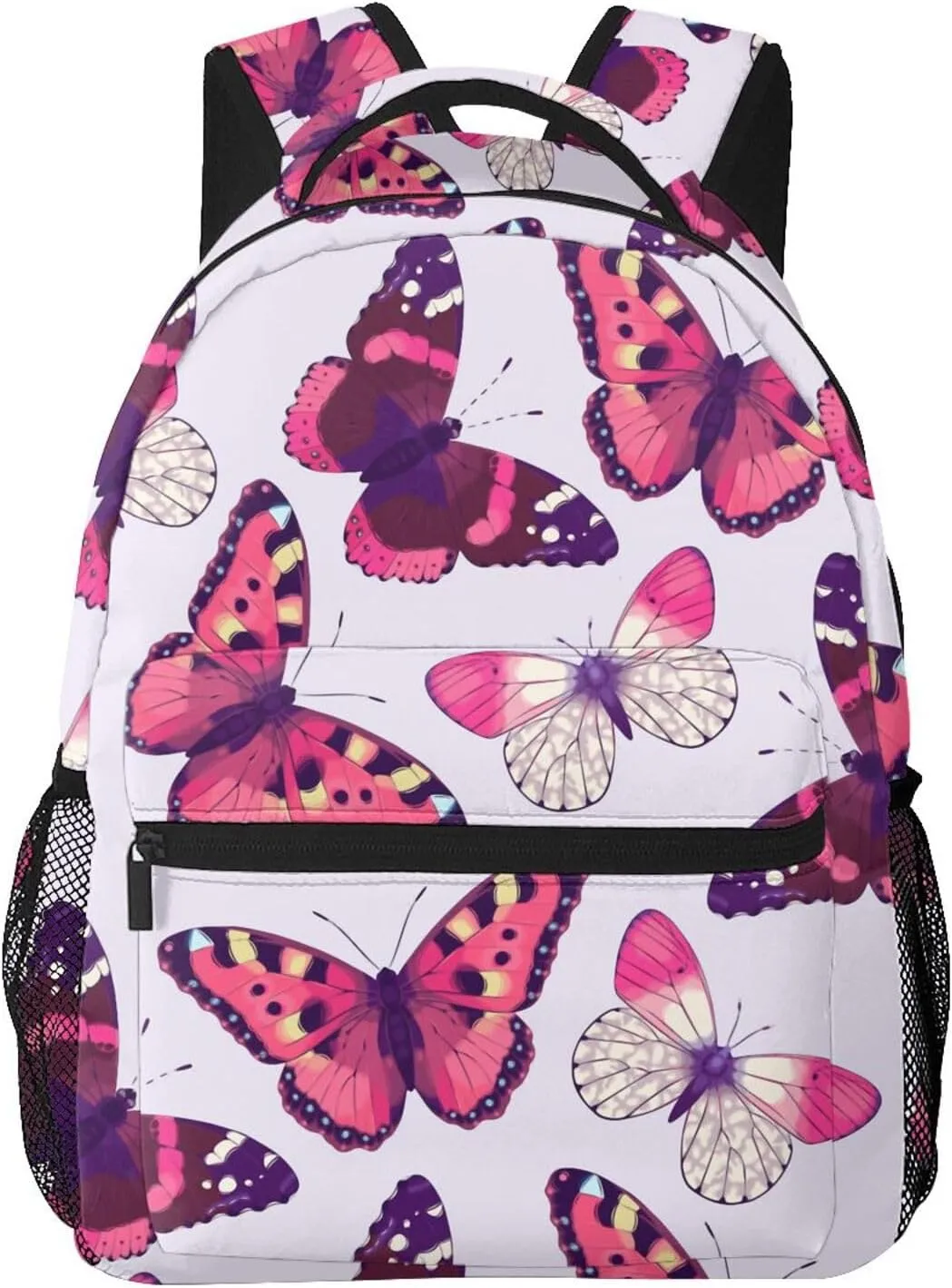 Butterfly Travel Laptop Backpack Women Lightweight Backpack Adjustable College Backpack Fits 15.6 Inch Laptop Waterproof Travel Backpack for Men