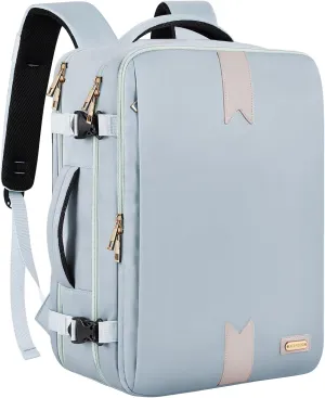 Carry On Backpack for Women, Travel Backpack Personal Item Size TSA Flight Approved Backpacks Water-resistant Travel Backpacks with Laptop Compartment Fits 15.6 Laptop Casual daypack College