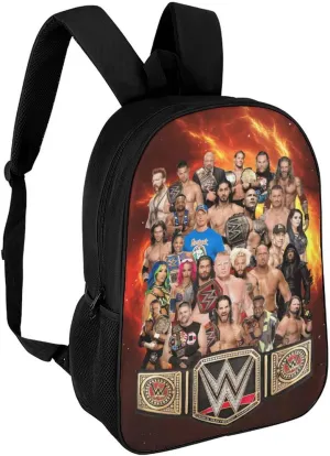 Casual Backpack 3D Print Backpacks Fashion Travel Bag Black