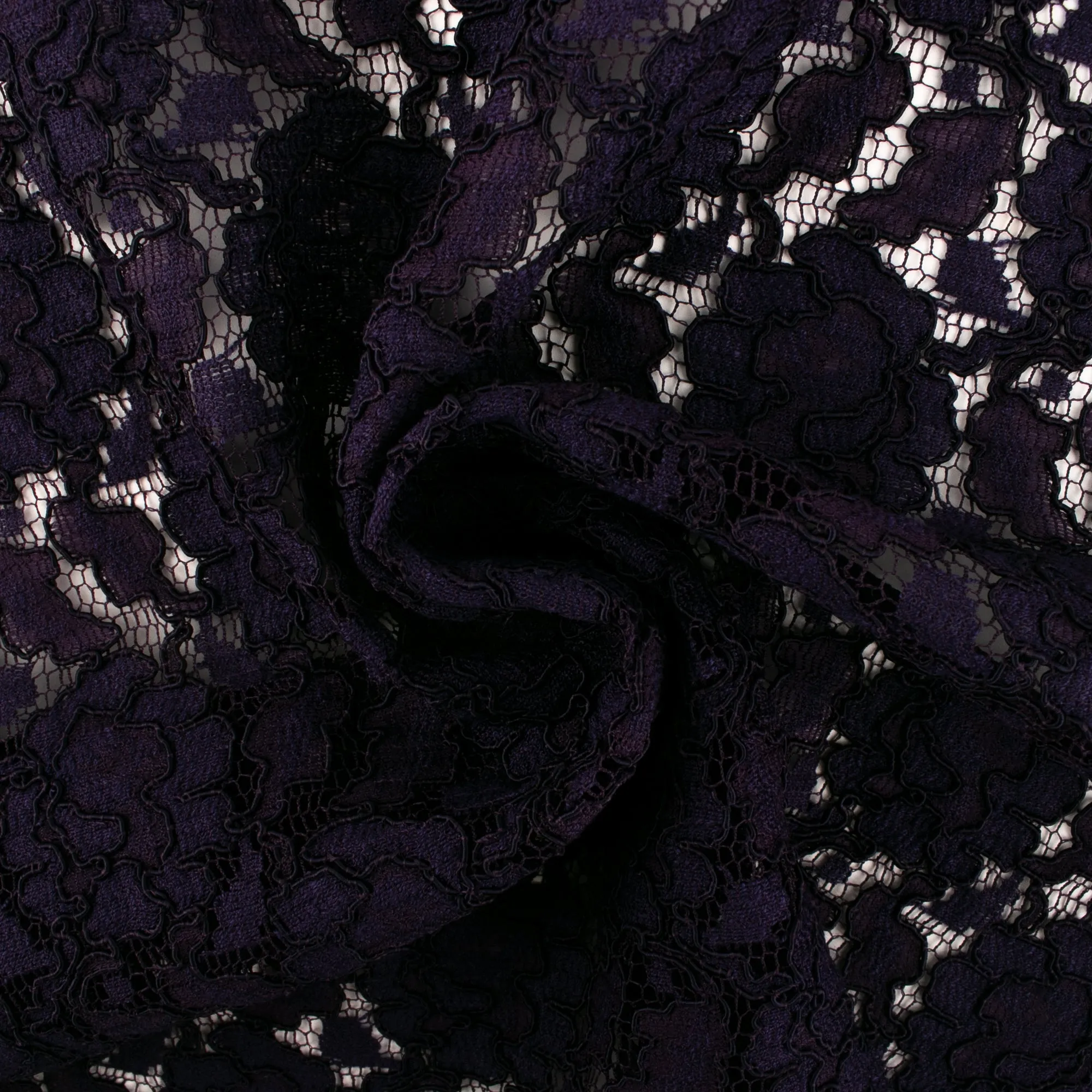 Corded lace - VIRGINIA - Navy