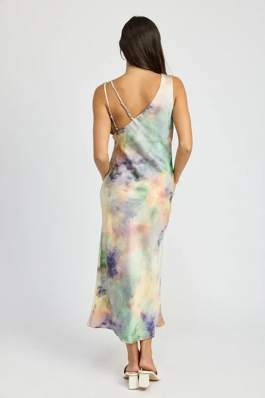 Cowl Neck Midi Bias Dress *Online Only*