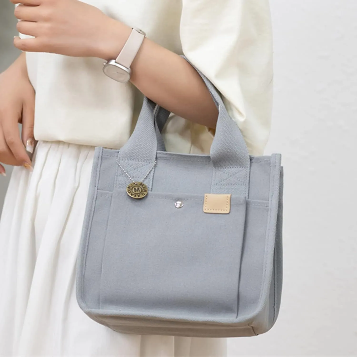 Crossbody Purse for Women Fashion Bag Unisex Large Capacity Bag Fashion Portable Canvas Messenger
