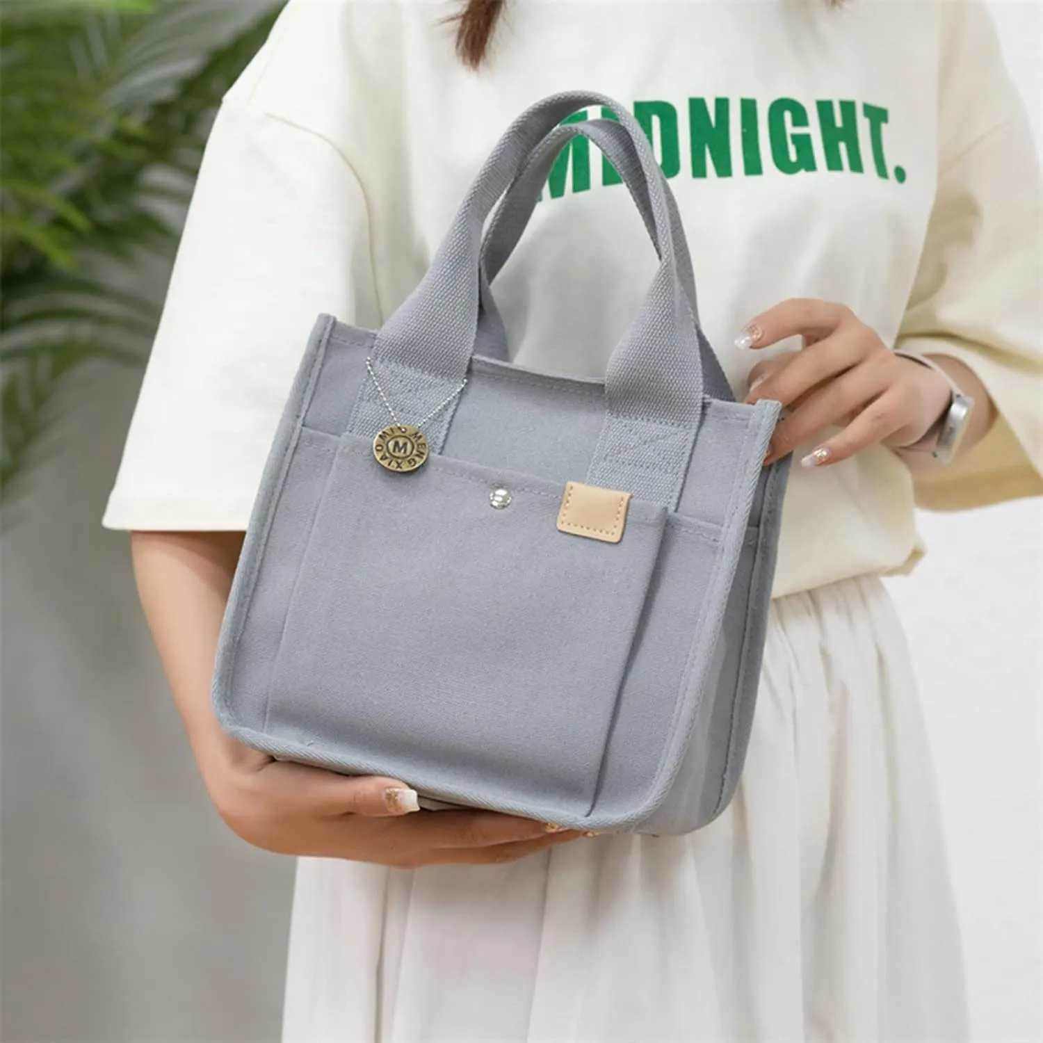Crossbody Purse for Women Fashion Bag Unisex Large Capacity Bag Fashion Portable Canvas Messenger