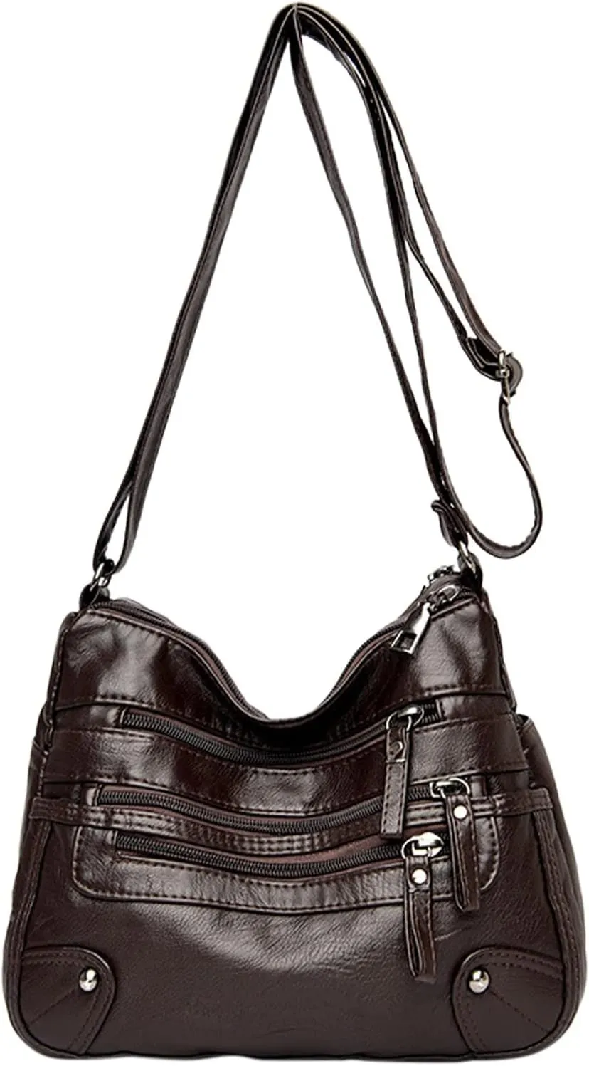 Crossbody Purse for Women Women Soft Leather Shoulder Bags Layer Classic Crossbody Bag Luxury Designer Handbag