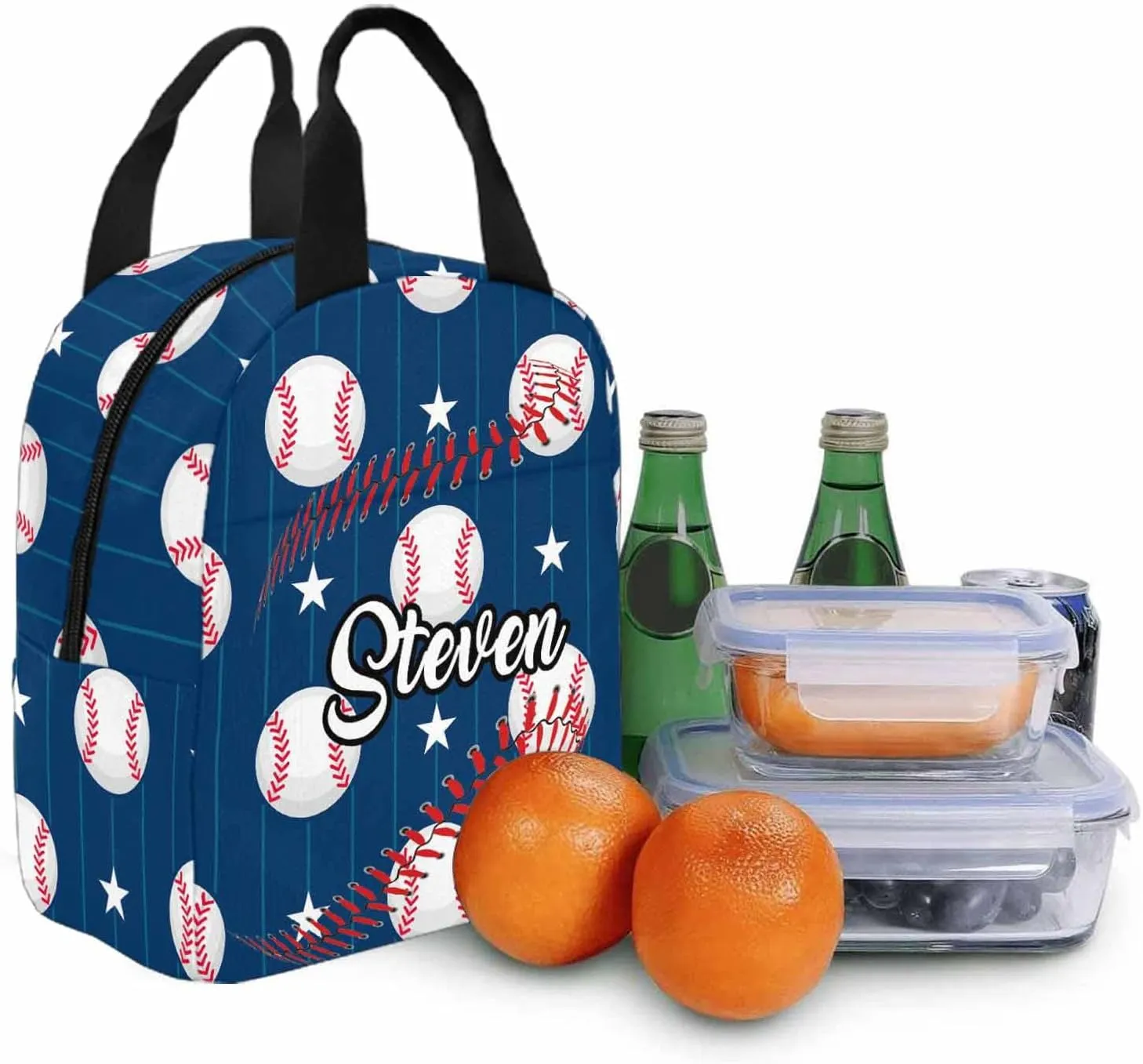 Customized Casual Unisex School Bags Backpack for Kids Boys Personalized Ball Sports Baseball College Shoulders Backpacks Casual Daypack Book Bag Laptop Computer Backpacks with Name for Son
