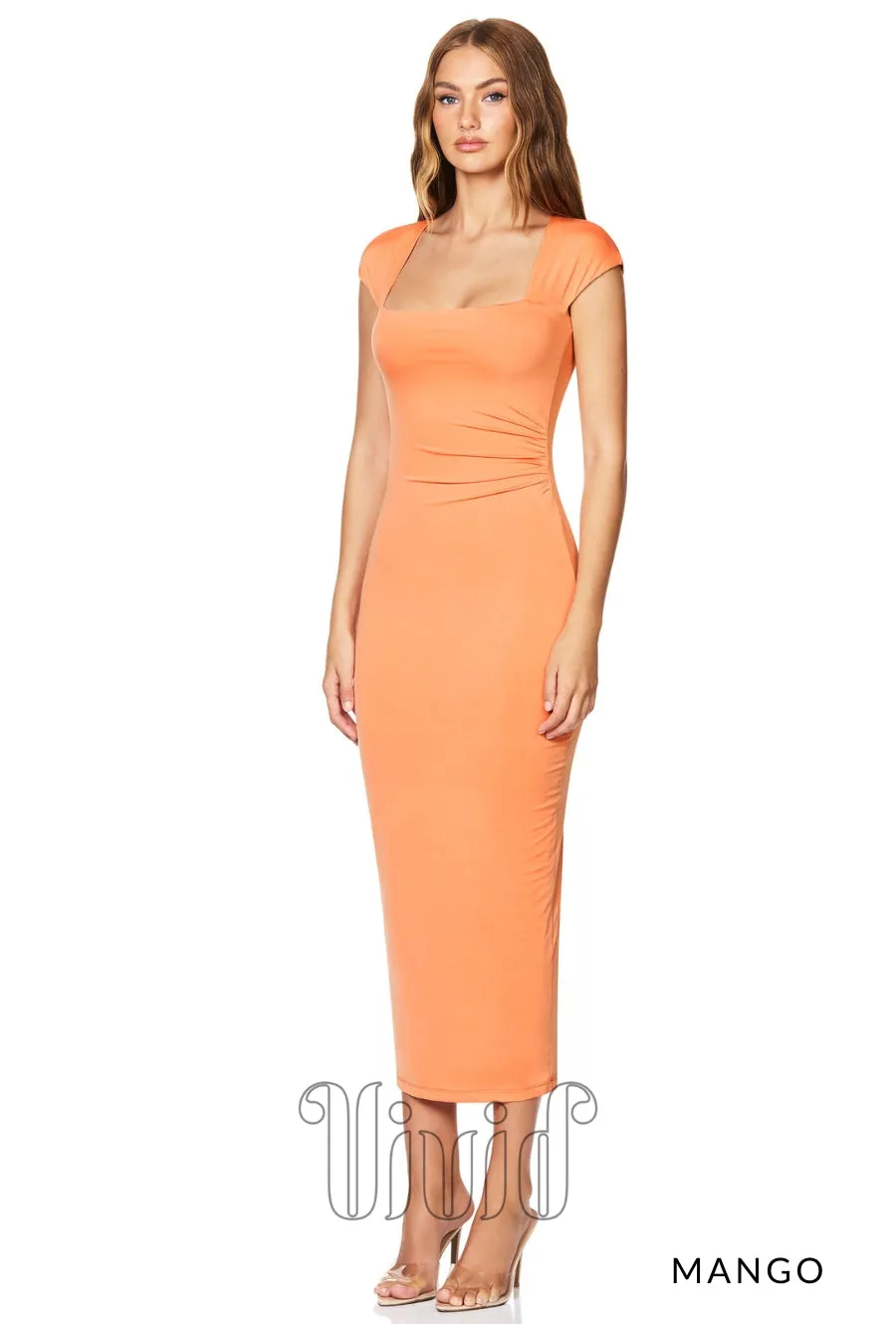 Dare Cap Sleeve Midi
