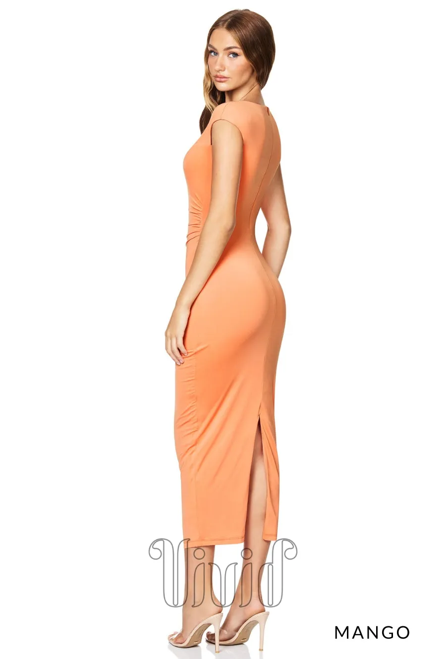 Dare Cap Sleeve Midi