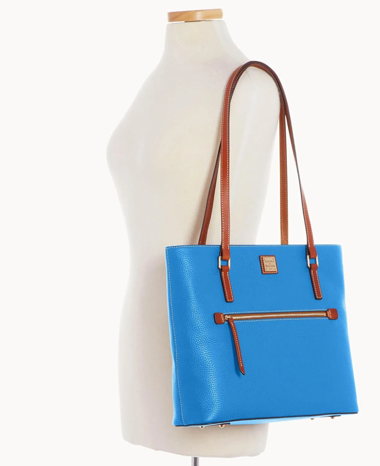 Dooney & Bourke Tote Bags for Women, Large Leather Shopper Totes with Long Shoulder Straps