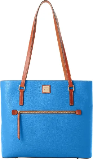 Dooney & Bourke Tote Bags for Women, Large Leather Shopper Totes with Long Shoulder Straps