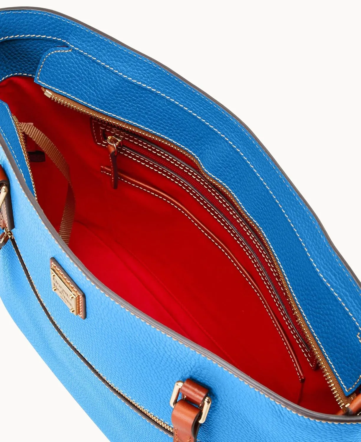 Dooney & Bourke Tote Bags for Women, Large Leather Shopper Totes with Long Shoulder Straps