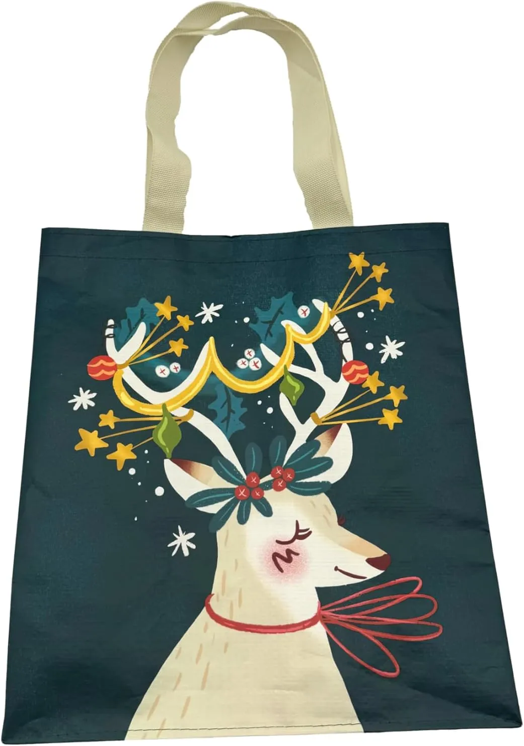 Earthwise Reusable Shopping Bags Extremely Durable Multi Use Large Stylish Fun Foldable Water-Resistant Totes