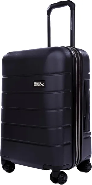 Eddie Bauer Glacier Luggage | Hardside Spinner Wheels | Expandable | Lightweight | Durable, Storm, 22" (Carry-On)