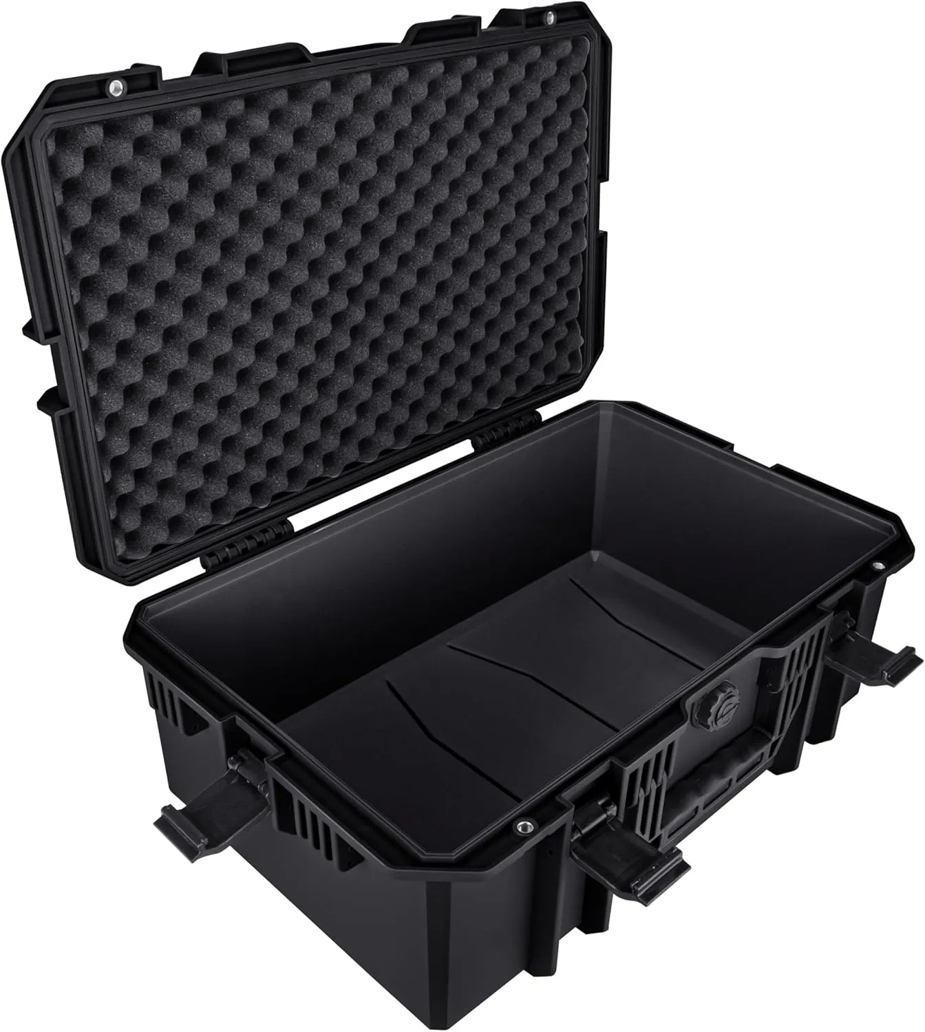Eylar 21.6" Intact Series Carry-On Hard Camera Case, Lightweight and Durable Stacker Design with Foam (Black)