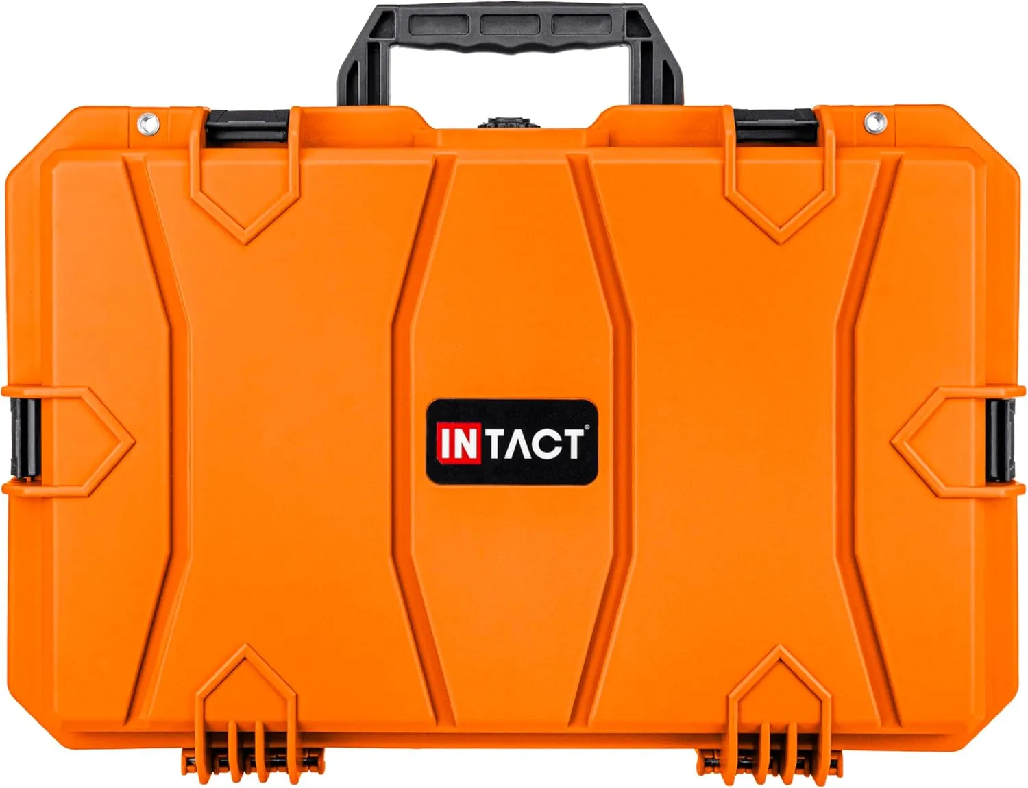 Eylar 21.6" Intact Series Carry-On Hard Camera Case, Lightweight and Durable Stacker Design with Foam (Orange)