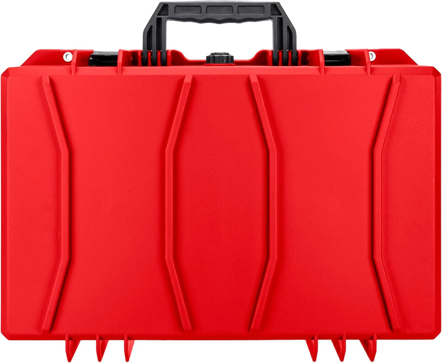 Eylar 21.6" Intact Series Carry-On Hard Camera Case, Lightweight and Durable Stacker Design with Foam (Red)