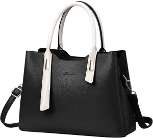 Faux Leather Purses Satchel for Women Shoulder Tote Bags Top Handle Satchel Bags Versatile Daily Bag