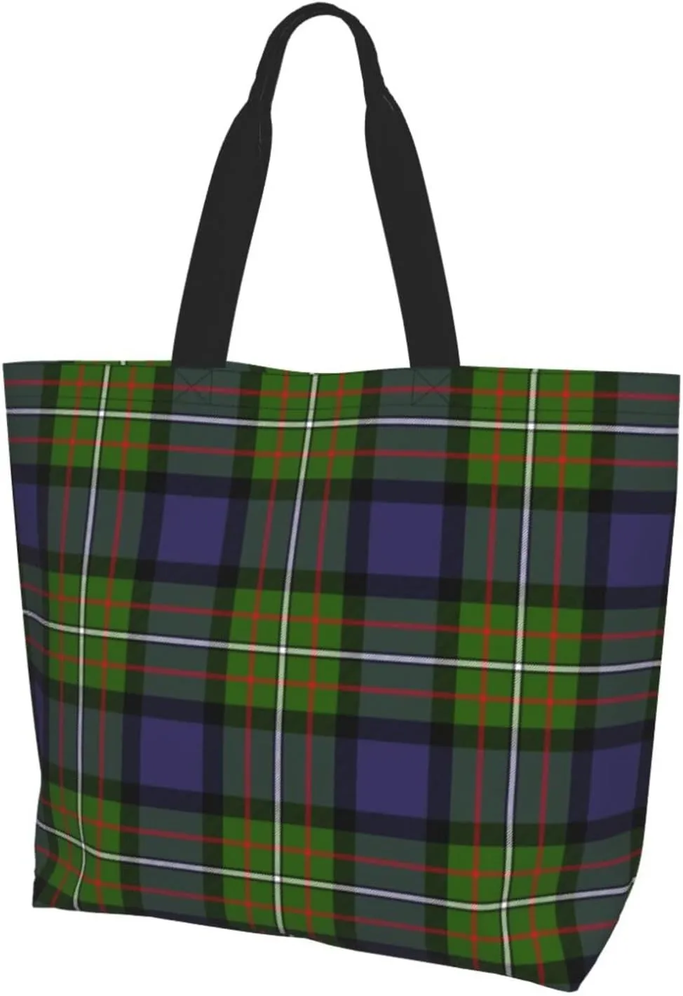 Forbes Ancient Tartan Tote Bag For Women Weekender Travel Bag Reusable Grocery Bags Large Totes Handbags