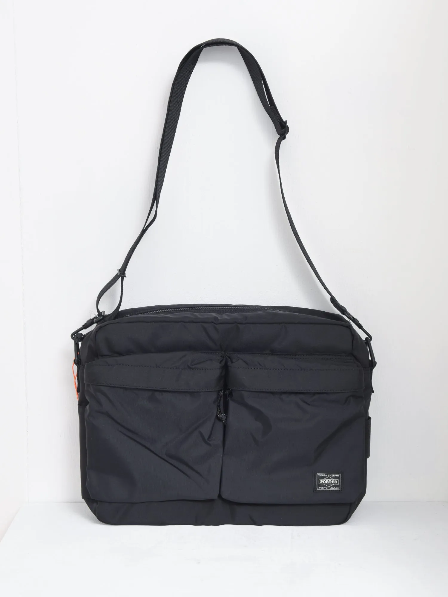 FORCE SHOULDER BAG_ BLACK 10