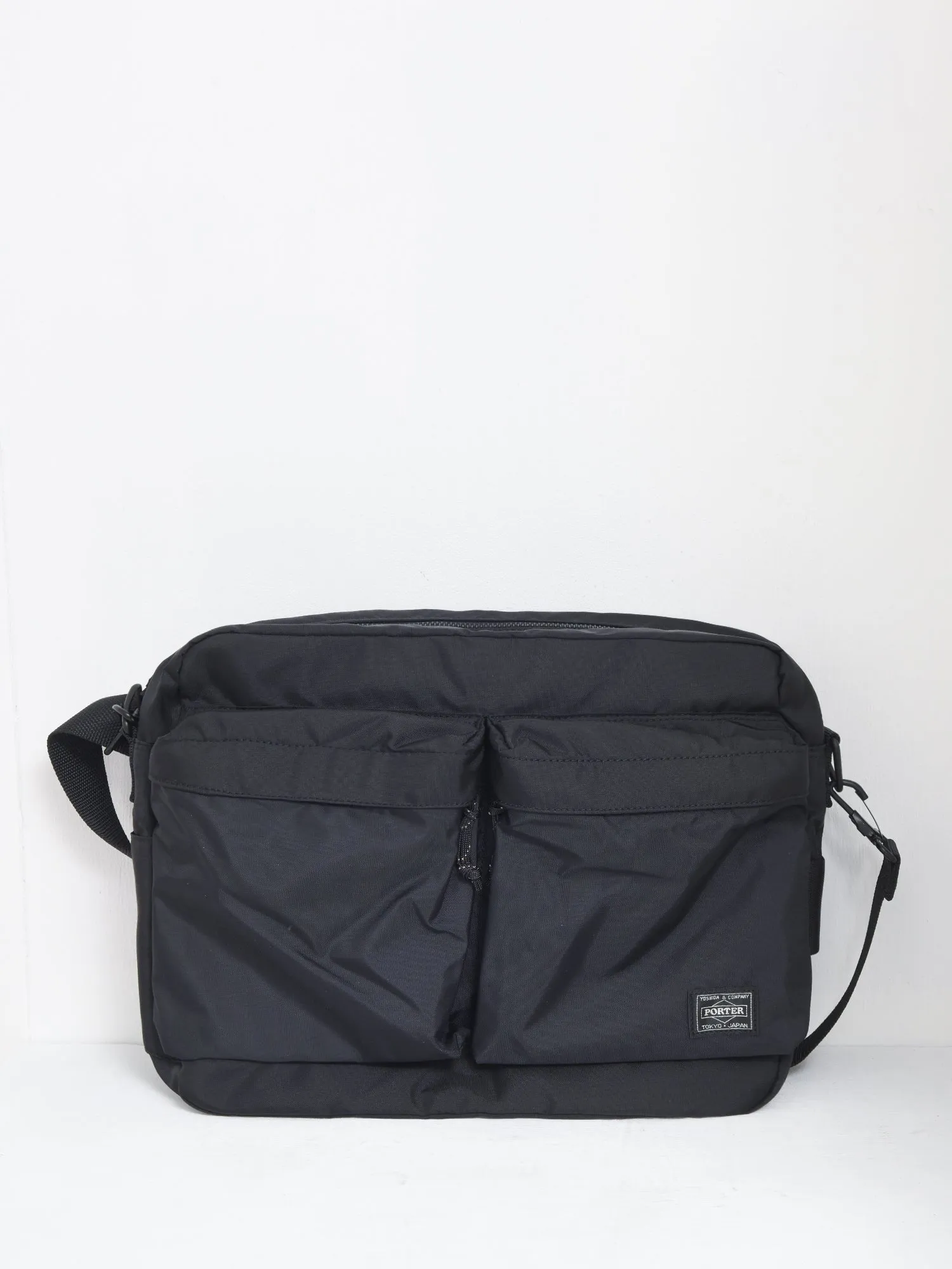 FORCE SHOULDER BAG_ BLACK 10