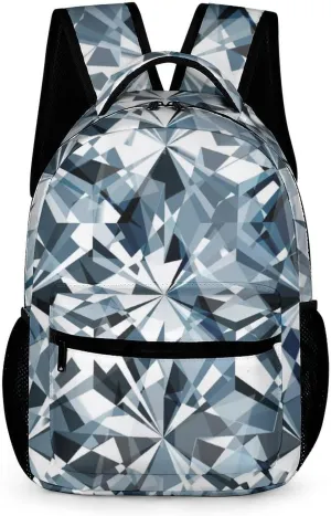 FunnyStar Diamond Laptop Backpack Cute Daypack for Camping Shopping Traveling