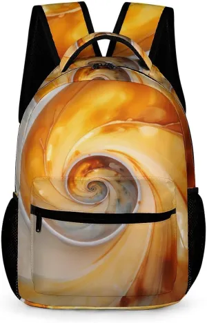 FunnyStar Snail Shell Laptop Backpack Cute Daypack for Camping Shopping Traveling