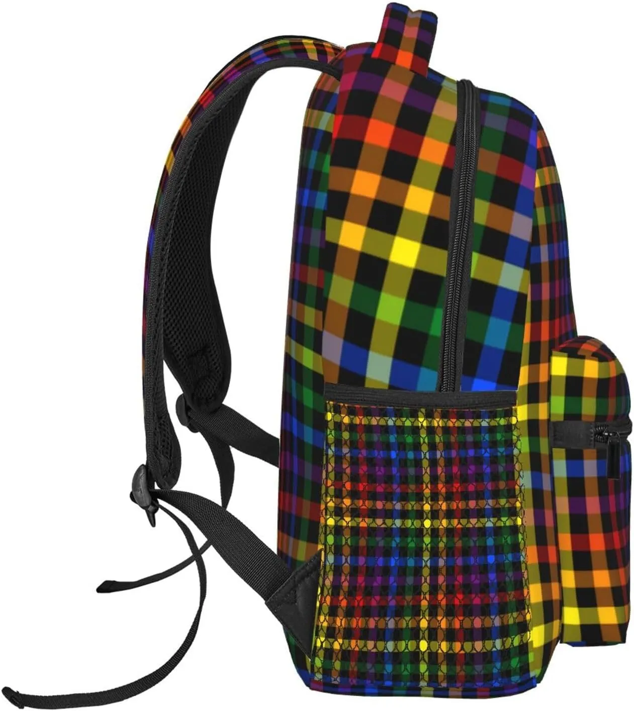 Gay Pride Rainbow Flag Backpacks Cute Laptop Bookbag Computer Bag Hiking Travel Daypack for Women Men