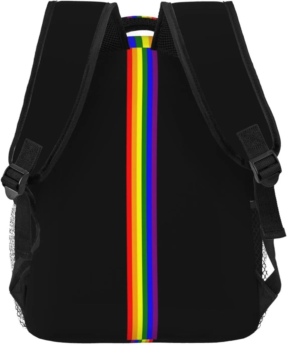 Gay Pride Rainbow Flag Backpacks Cute Laptop Bookbag Computer Bag Hiking Travel Daypack for Women Men