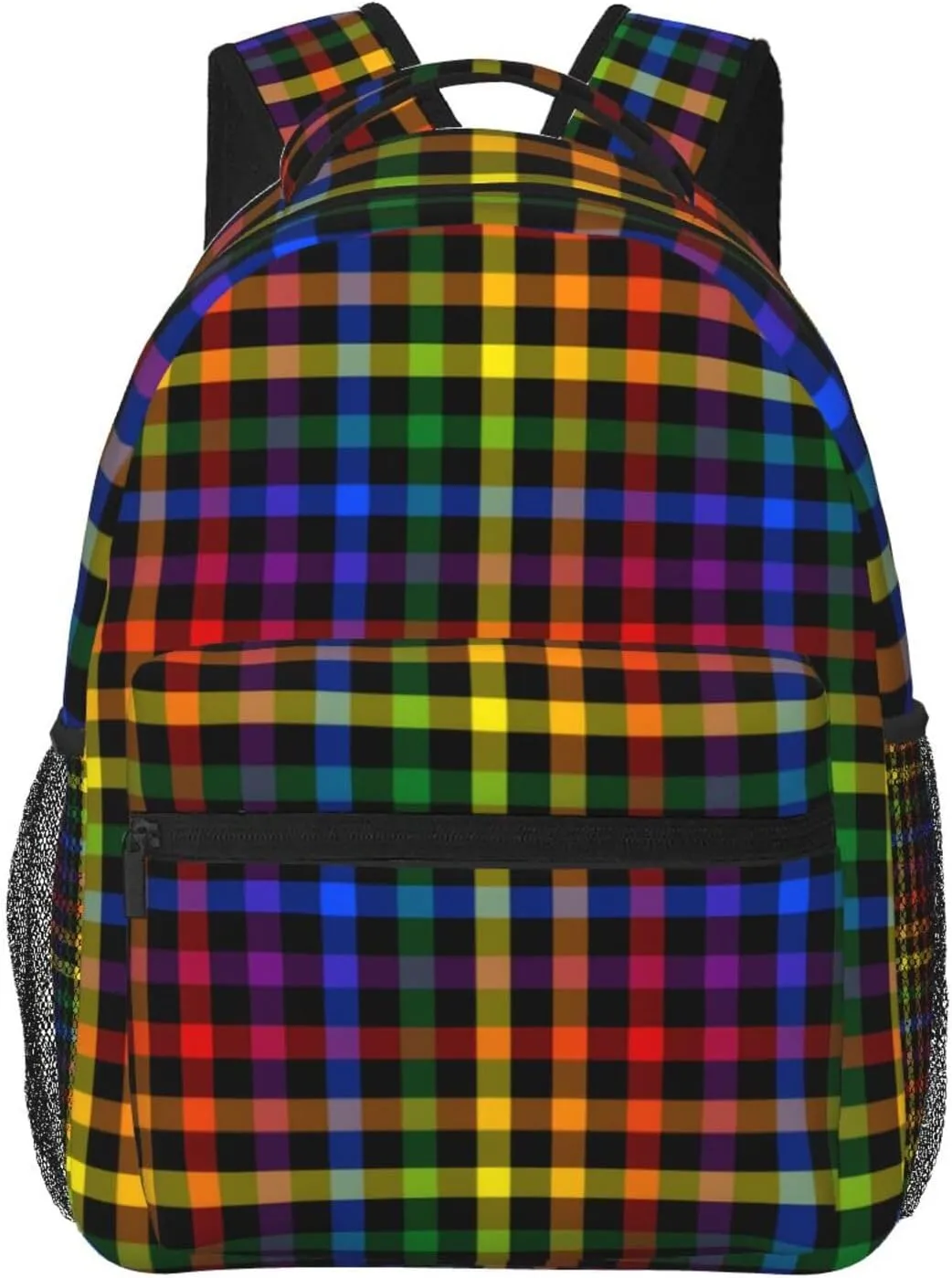 Gay Pride Rainbow Flag Backpacks Cute Laptop Bookbag Computer Bag Hiking Travel Daypack for Women Men