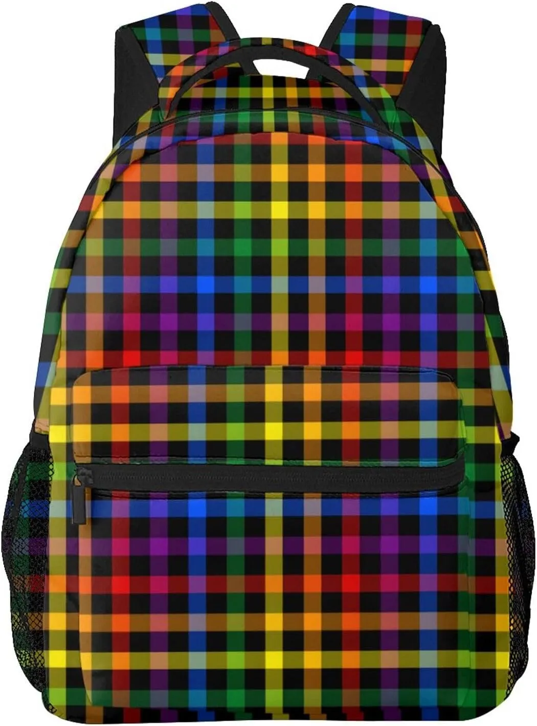 Gay Pride Rainbow Flag Backpacks Cute Laptop Bookbag Computer Bag Hiking Travel Daypack for Women Men