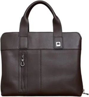 Genuine Leather Briefcase Men Bag Business Handbag Male 14inch Laptop Shoulder Bags Tote Men Briefcase