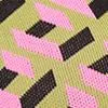 Geometric-Print Sheath Sweater Dress