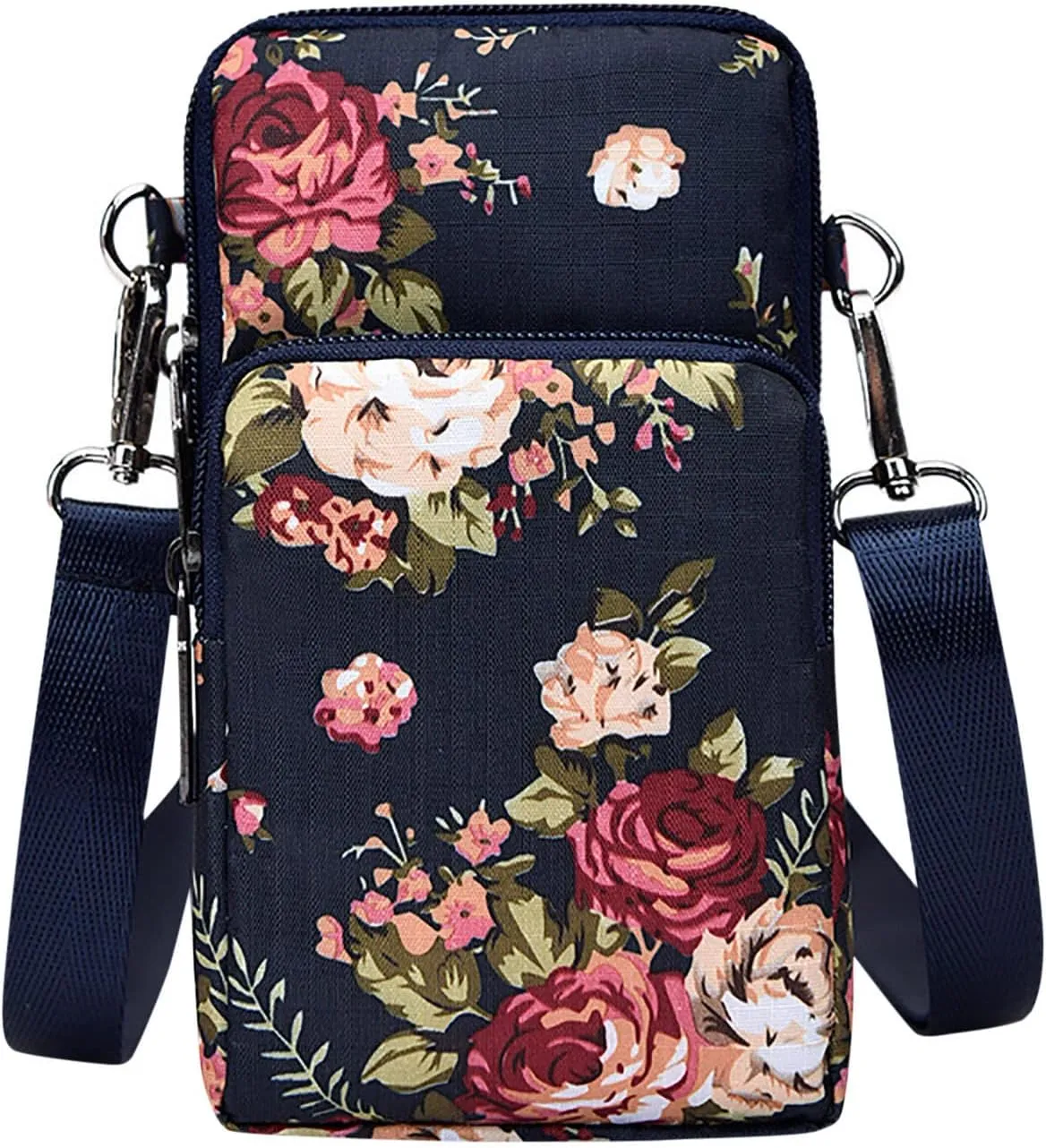 Handbag Purse Crossbody Wallet Slots Mini Shoulder Small CellPhone Card With Credit For Women over (C, One Size)