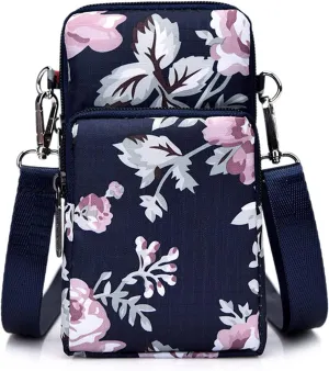 Handbag Purse Crossbody Wallet Slots Mini Shoulder Small CellPhone Card With Credit For Women over (I, One Size)