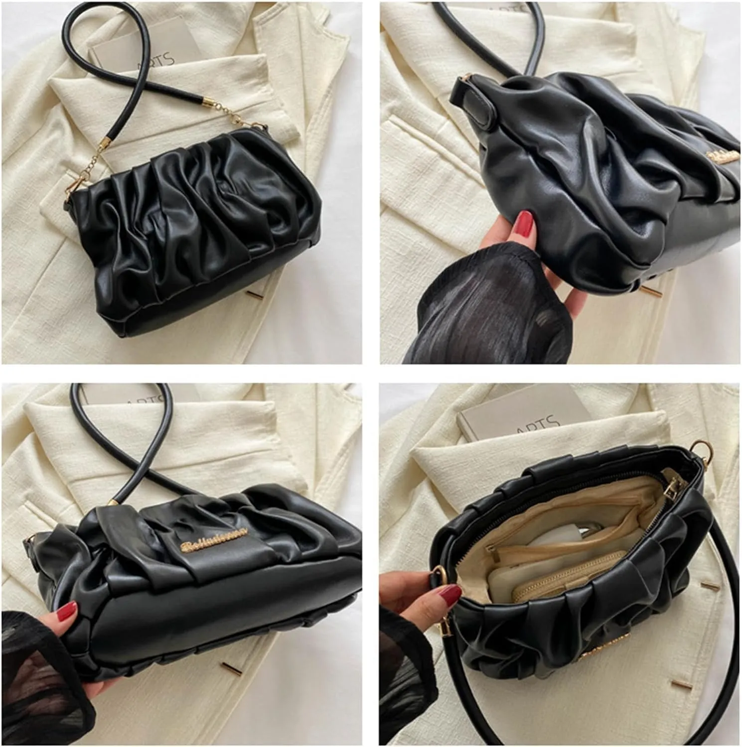 Handbags for Women Shoulder Bags PU Leather Purses Hobo Handbags Totes Purse Top Handle Bag