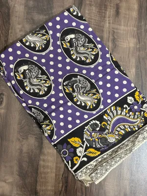 Kalamkari Cotton Saree with Blouse #