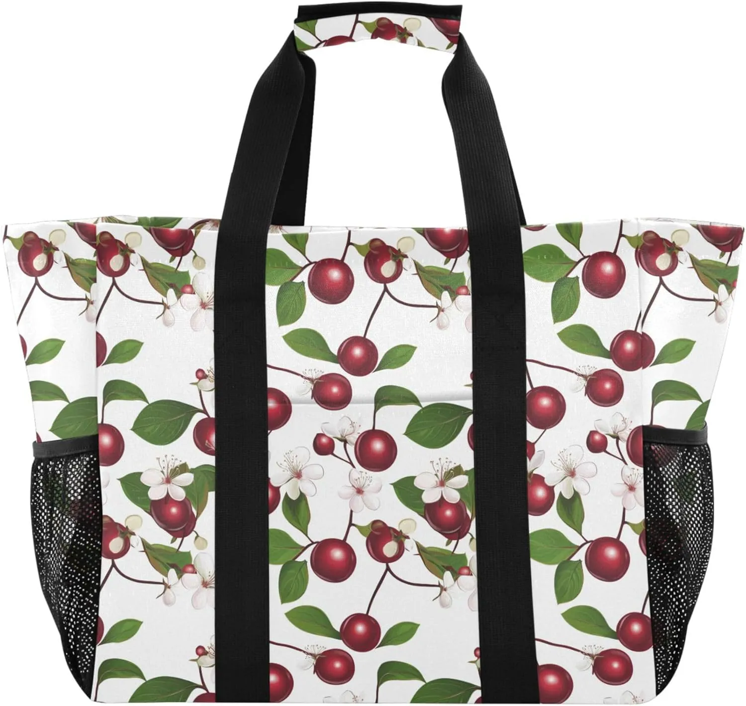 KLL Utility Bags And Totes with Handles Collapsable Waterproof Reusable Grocery Bag