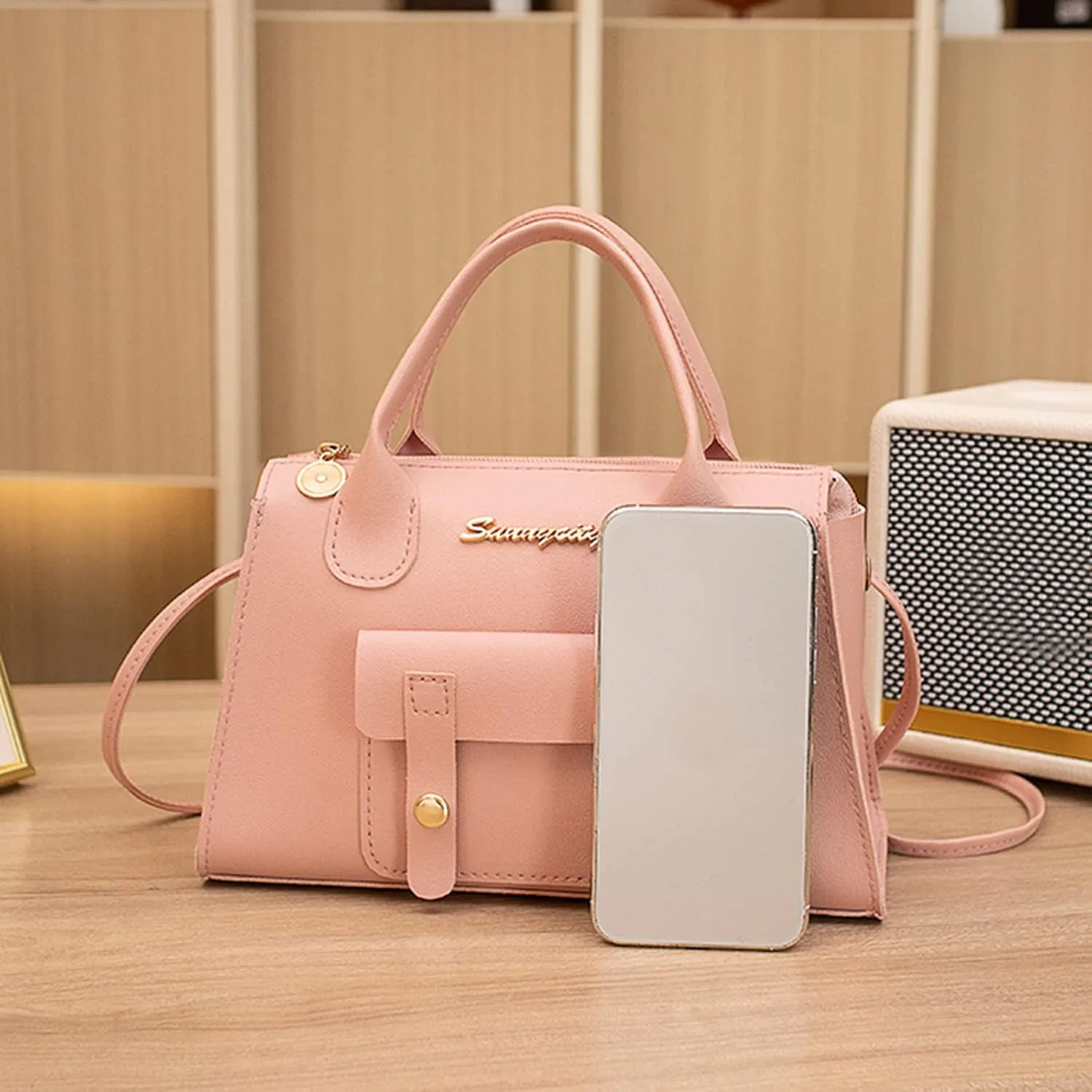 Ladies Shoulder Bags Women Messenger Bag Fashion New Pattern Solid Simple Handbag Shoulder Bag Purpose High